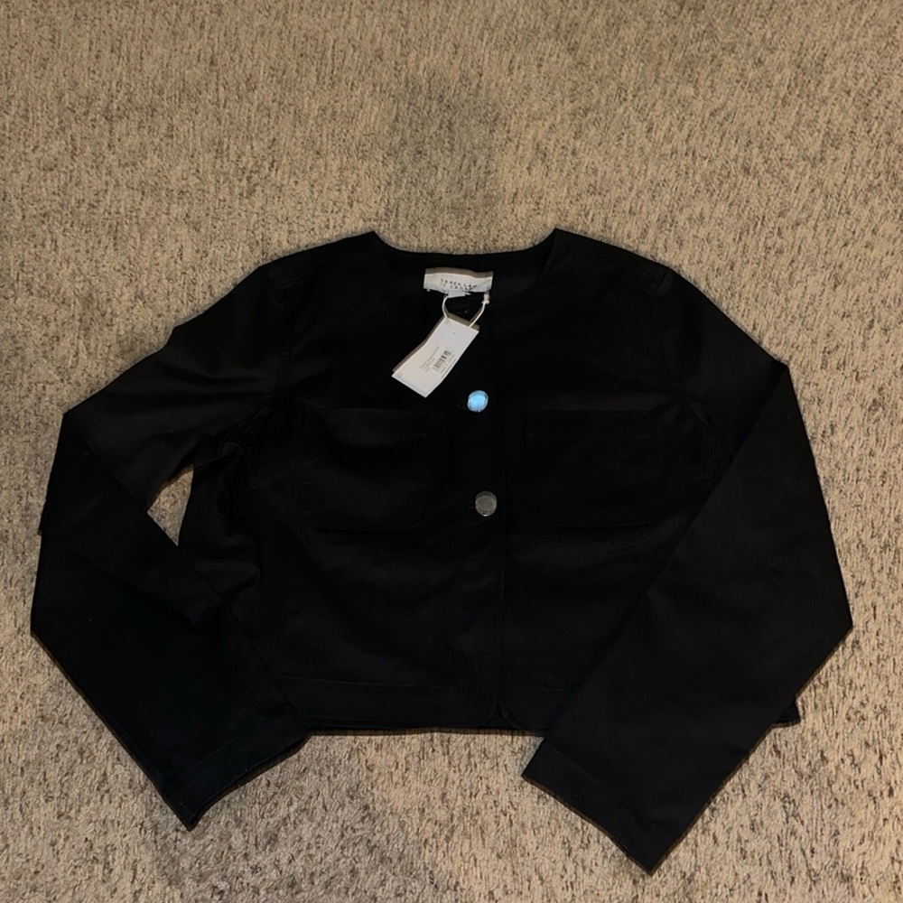 NWT Derek Lam 10 Crosby black jacket - Picture 2 of 6
